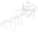 Engine Diagram and Parts List for 37771 313000001-313999999 - 2013 Toro Snow Blower