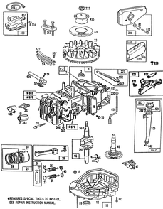 Engine Model 124702-3115-01 Diagram and Parts List for 20561 0000001 - 0999999 Toro Lawn Mower