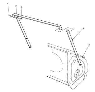 Drift Breaker Assembly (Optional) Diagram and Parts List for 38574 2000001 - 2999999 Toro Snow Blower