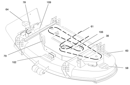 Decals Diagram and Parts List for 30149 990001 - 999999 Toro Lawn Mower