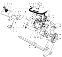 Page C Diagram and Parts List for 38020 8000001-8999999 - 1978 Toro Snow Blower
