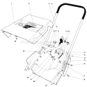 Page I Diagram and Parts List for 38020 8000001-8999999 - 1978 Toro Snow Blower