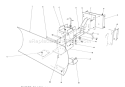 Page F Diagram and Parts List for 38035 4000001-4999999 - 1984 Toro Snow Blower