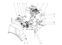 Page D Diagram and Parts List for 38035 5000001-5999999 - 1985 Toro Snow Blower