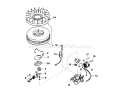 Page H Diagram and Parts List for 38035 5000001-5999999 - 1985 Toro Snow Blower