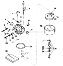 Page B Diagram and Parts List for 38035 8000001-8999999 - 1988 Toro Snow Blower