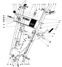 Part Location Diagram of 63-3570 Toro Decal-3521