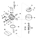 Part Location Diagram of 632373 Tecumseh Choke Shaft