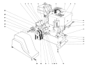 Engine Diagram and Parts List for 38045 3000001-3999999 - 1983 Toro Snow Blower