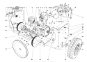 Traction Assembly Diagram and Parts List for 38050 0000001-0999999 - 1980 Toro Snow Blower