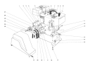 Page E Diagram and Parts List for 38050 0000001-0999999 - 1980 Toro Snow Blower
