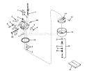 Page B Diagram and Parts List for 38040 3000001-3999999 - 1983 Toro Snow Blower