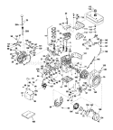 Page F Diagram and Parts List for 38040 3000001-3999999 - 1983 Toro Snow Blower