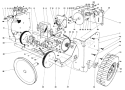 Traction Assembly Diagram and Parts List for 38050 4000001-4999999 - 1984 Toro Snow Blower