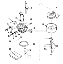 Page B Diagram and Parts List for 38040 5000001-5999999 - 1985 Toro Snow Blower