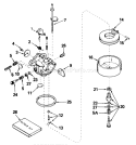 Page C Diagram and Parts List for 38050 7000001-7999999 - 1987 Toro Snow Blower