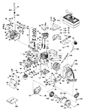 Part Location Diagram of 34517 Tecumseh Piston, Pin&Ring Set