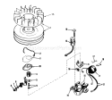 Page J Diagram and Parts List for 38040 8000001-8999999 - 1978 Toro Snow Blower