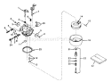 Page B Diagram and Parts List for 38040 8000001-8999999 - 1978 Toro Snow Blower
