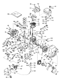 Page G Diagram and Parts List for 38050 9000001-9999999 - 1979 Toro Snow Blower