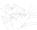 Linkage And Traction Assembly Diagram and Parts List for 38051 000000001-000999999 - 2000 Toro Snow Blower