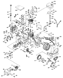Page E Diagram and Parts List for 38052 8000001-8999999 - 1988 Toro Snow Blower