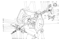 Auger Assembly Diagram and Parts List for 38054 3900001-3999999 - 1993 Toro Snow Blower