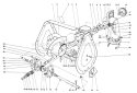 Auger Assembly Diagram and Parts List for 38052 4900001-4999999 - 1994 Toro Snow Blower