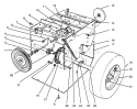 Traction Assembly Diagram and Parts List for 38052 69000001-69999999 - 1996 Toro Snow Blower