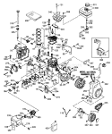 Page D Diagram and Parts List for 38052 69000001-69999999 - 1996 Toro Snow Blower