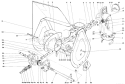 Auger Assembly Diagram and Parts List for 38056 0000001-0999999 - 1990 Toro Snow Blower
