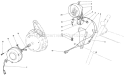 Light Kit Diagram and Parts List for 38056 0000001-0999999 - 1990 Toro Snow Blower