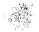Traction Assembly Diagram and Parts List for 38056 7000001-7999999 - 1987 Toro Snow Blower