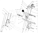 Page G Diagram and Parts List for 38063 8900001-8999999 - 1998 Toro Snow Blower