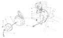 Page F Diagram and Parts List for 38065 0000001-0999999 - 1990 Toro Snow Blower