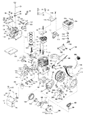Page D Diagram and Parts List for 38065 8000001-8999999 - 1988 Toro Snow Blower