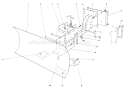 Page E Diagram and Parts List for 38065 8000001-8999999 - 1988 Toro Snow Blower