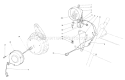 Page G Diagram and Parts List for 38065 8000001-8999999 - 1988 Toro Snow Blower
