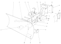 Page E Diagram and Parts List for 38065 9000001-9999999 - 1989 Toro Snow Blower
