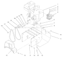 Page E Diagram and Parts List for 38072 200000001-200999999 - 2000 Toro Snow Blower