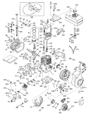 Page F Diagram and Parts List for 38072 200000001-200999999 - 2000 Toro Snow Blower