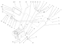 Page G Diagram and Parts List for 38072 200000001-200999999 - 2000 Toro Snow Blower