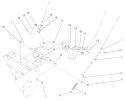 Page H Diagram and Parts List for 38072 200000001-200999999 - 2000 Toro Snow Blower