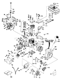 Page E Diagram and Parts List for 38072 3900001-3999999 - 1993 Toro Snow Blower
