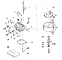 Page B Diagram and Parts List for 38072 4900001-4999999 - 1994 Toro Snow Blower