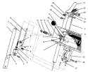 Page G Diagram and Parts List for 38072 6900001-6999999 - 1996 Toro Snow Blower
