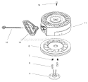 Page I Diagram and Parts List for 38072 7900001-7999999 - 1997 Toro Snow Blower
