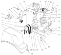 Page D Diagram and Parts List for 38072 8900001-8999999 - 1998 Toro Snow Blower