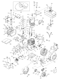 Page E Diagram and Parts List for 38072 8900001-8999999 - 1998 Toro Snow Blower