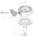 Page H Diagram and Parts List for 38072 8900001-8999999 - 1998 Toro Snow Blower